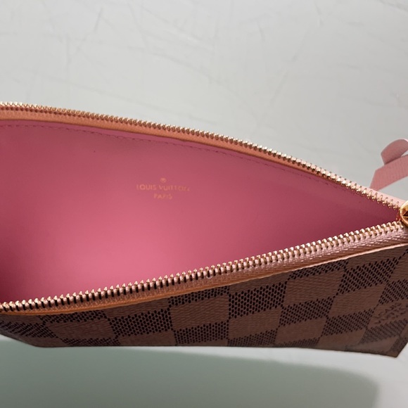 Louis Vuitton Monogram Pochette Felicie Pouch - Damier Azur - Picture 3 of 4